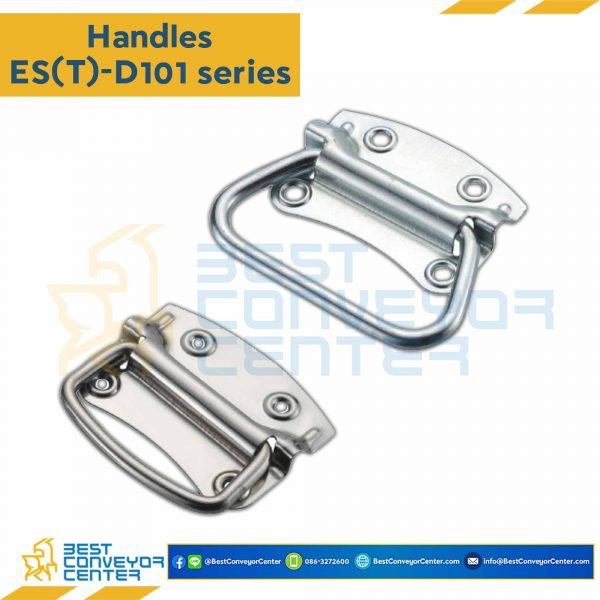 ET-D1011 มือจับพับได้เหล็ก ขนาด 80×80 mm.