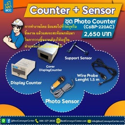 C6BP-220AC ; Display Counter 6 &amp; Sensor 220VAC with Support