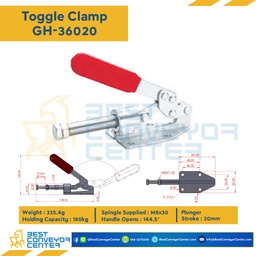 GH-36020 Toggle Clamp แบบดัน