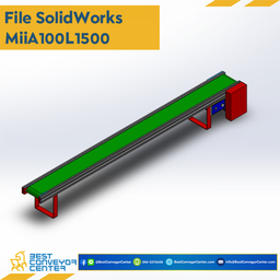 Mini Belt Conveyor : MiiA100L1500