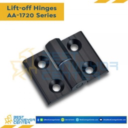 AA-1720RB : บานพับแบบถอดได้อลูมิเนียมอัลลอยด์ ขนาด 59×44 mm. หนา 5 mm. (Right Opening)